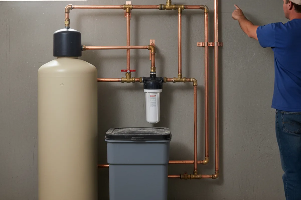 Whole-house water treatment system installed in Malden